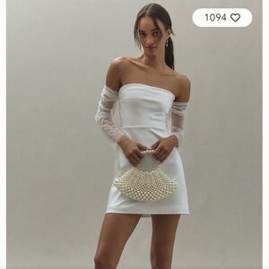 BHLDN/anthropologie White dress